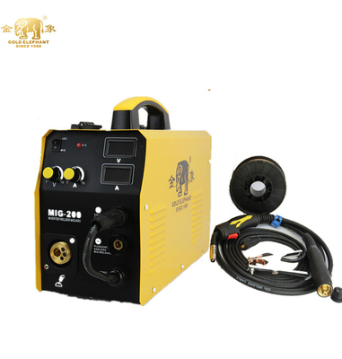 PORTABLE MIG welding 220v MIG other arc welders igbt inverter CO2 gas MIG 200 aluminum welding machine