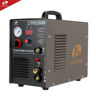 LTPDC2000D 110/220V Quality IGBT Inverter Pulse TIG MMA MIG Control TIG 200 MIG/MAG Arc Welder